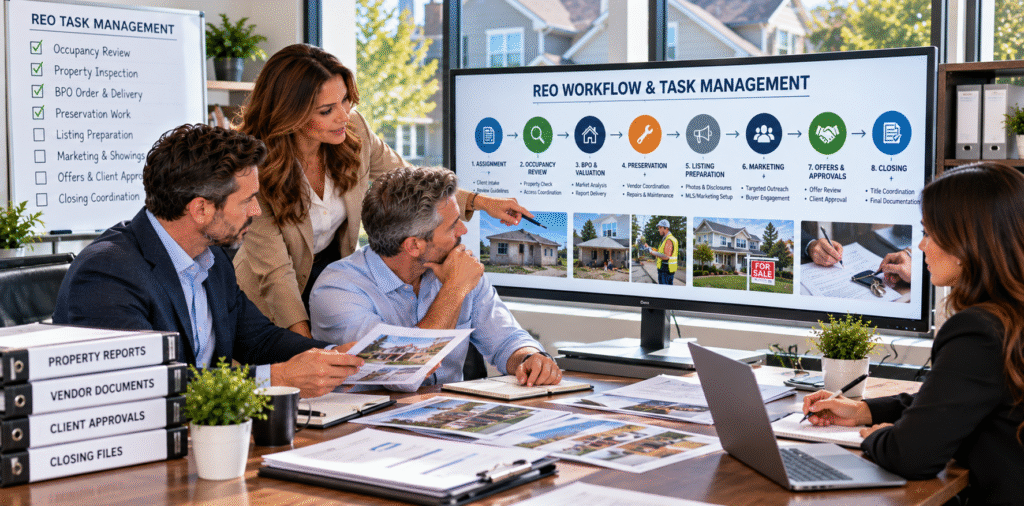 Compliant REO Workflow and Task Management