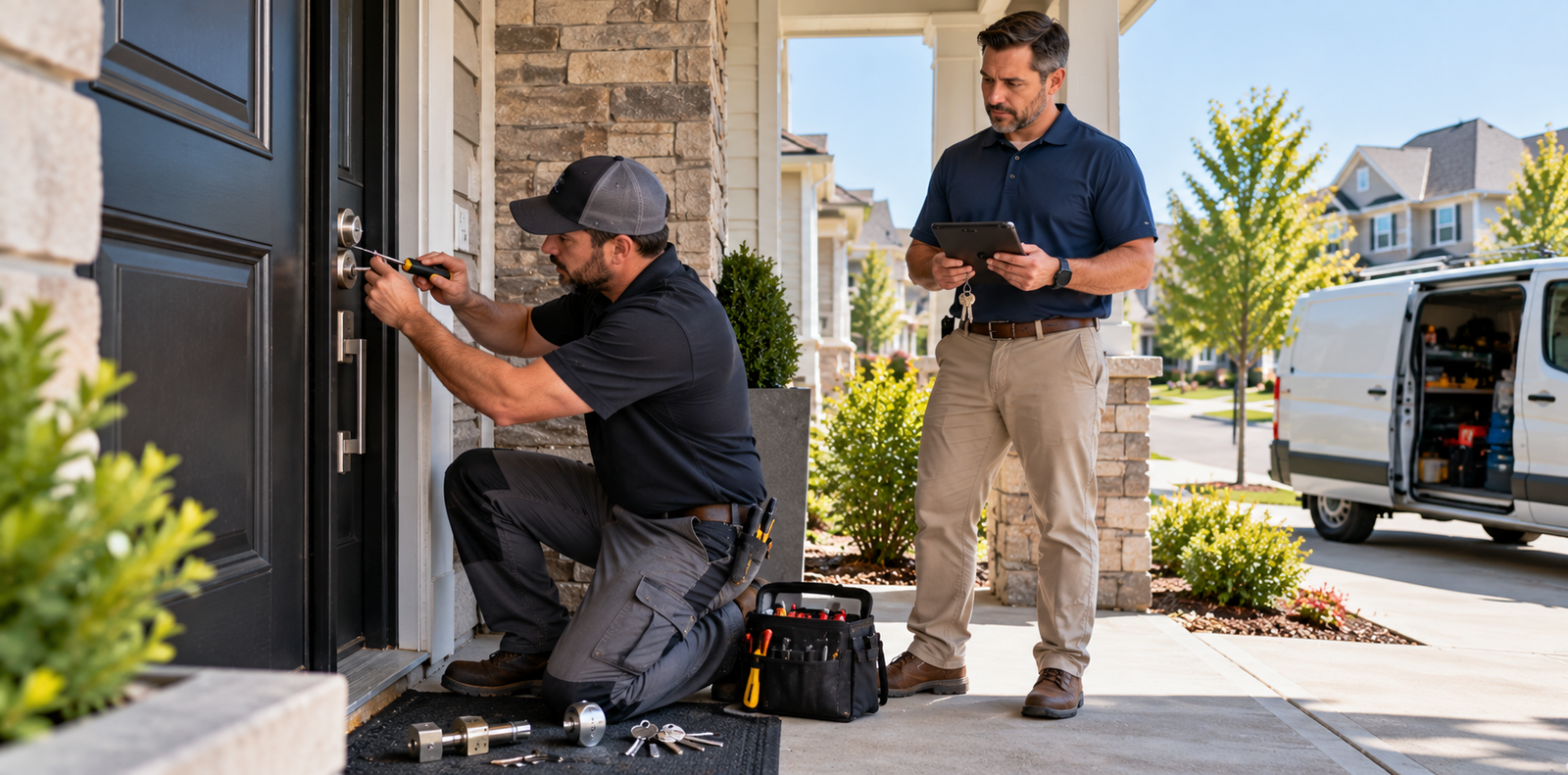 Professional Locksmith Repair at Home