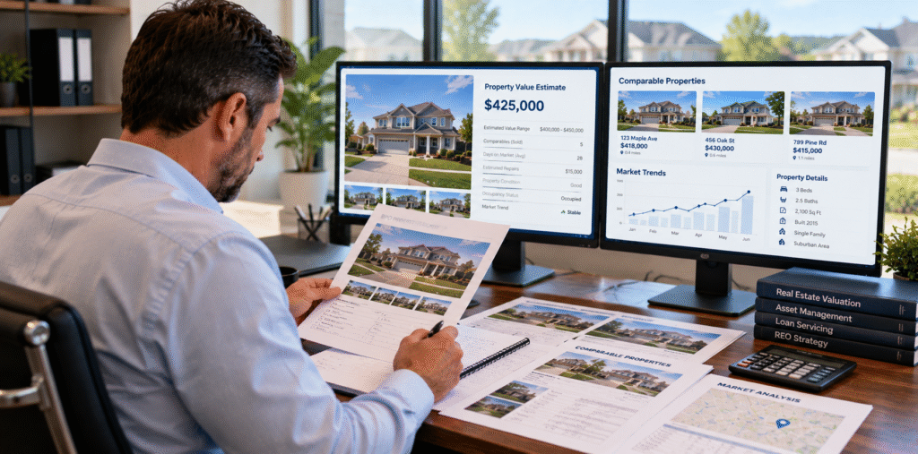 Collateral Valuation for Loan Servicing