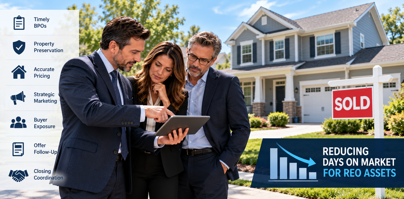 Reducing Days on Market for REO Homes
