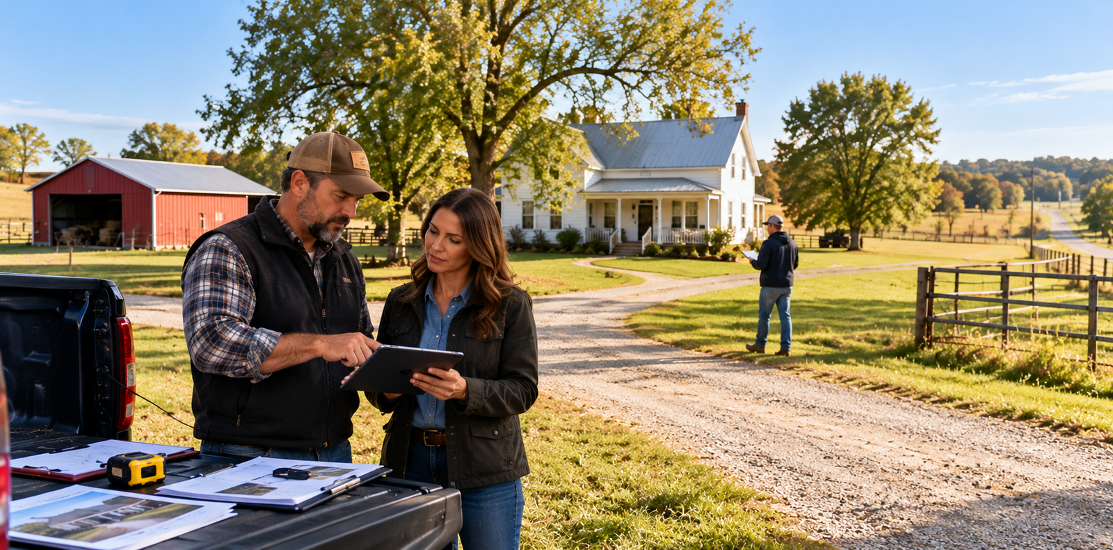 Rural Property Inspection at the Farmhouse