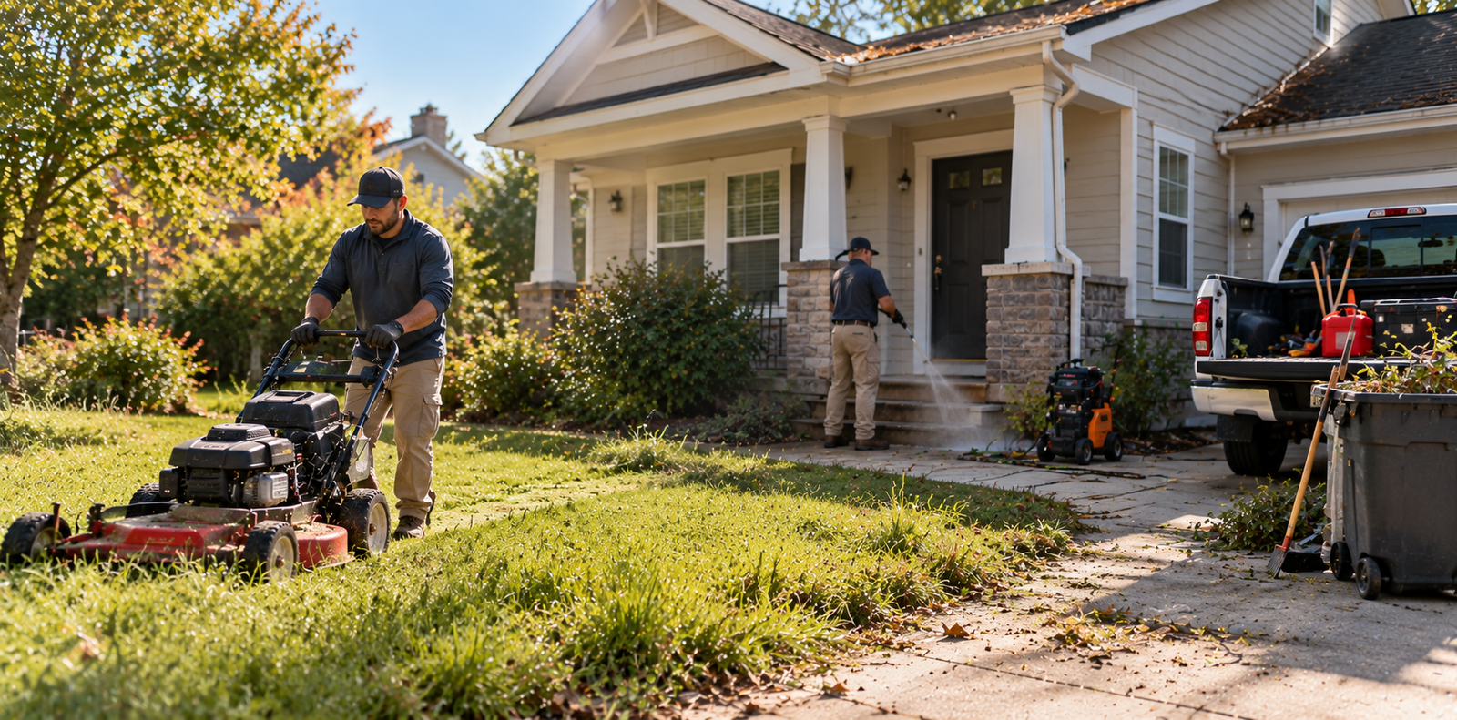Suburban Lawn Care and Exterior Cleaning